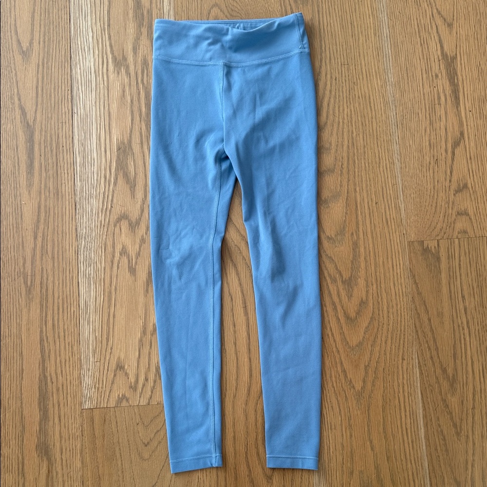 Athleta Kids Sky Blue High rise chit chat Leggings